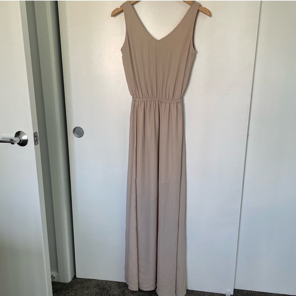 SMYM • Beige Kendall Maxi Dress - Picture 7 of 11